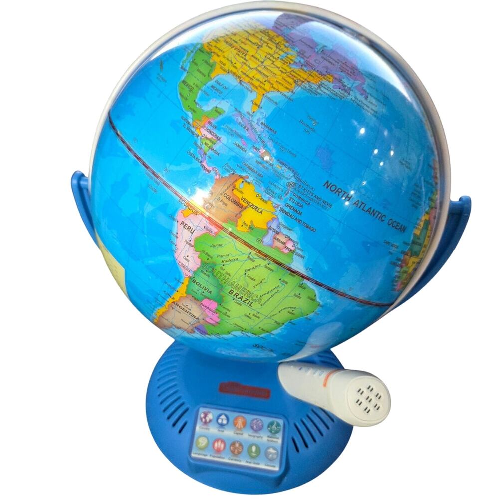 Little Experimenter 9" Interactive Talking Globe STEM Geography